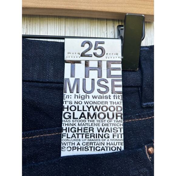 NWT Joe's Jeans The Muse Sophist Bootcut High Waist‎ Denim Dark Wash Size 25 - Picture 4 of 9